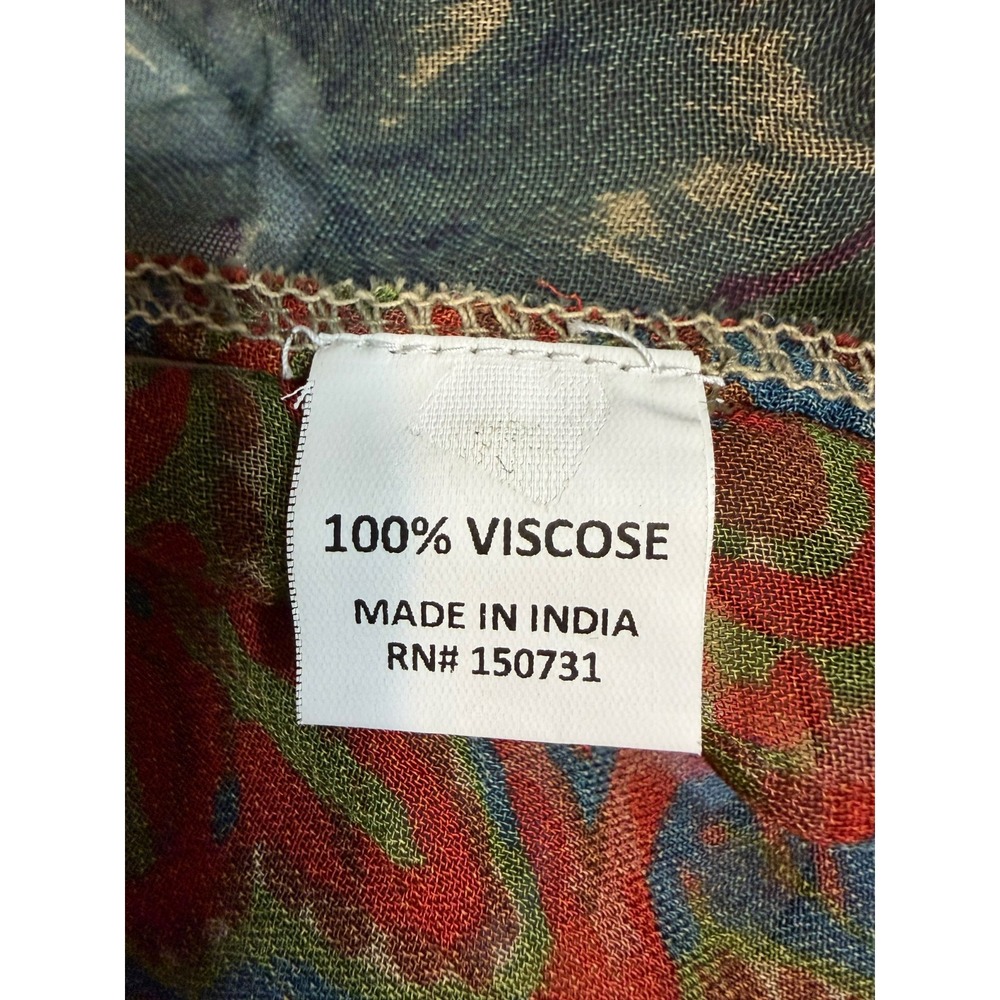 NWT Young Threads Boho Patchwork Kimono Duster Wo… - image 5